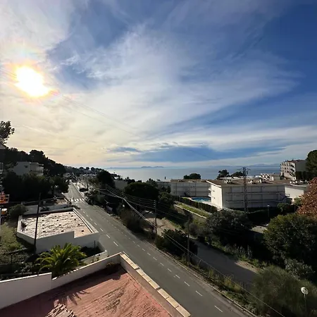 Bonito Apto Vista Al Mar En La Preciosa Playa De La Almadrava Av-76 * Montjoi