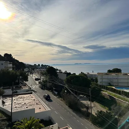 Bonito Apto Vista Al Mar En La Preciosa Playa De La Almadrava Av-76 *